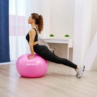 УЦЕНКА Фитбол ONLYTOP, d=75 см, 1000 г, антивзрыв, розовый - Фото 7
