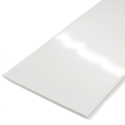 УЦЕНКА Панель ПВХ, Белая лак 2.6×0.25 м