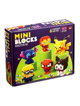 Конструктор UNICON «Mini Blocks», персонажи 10869339