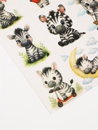 Наклейки детские «Зебра», 11×16 см - фото 121985381