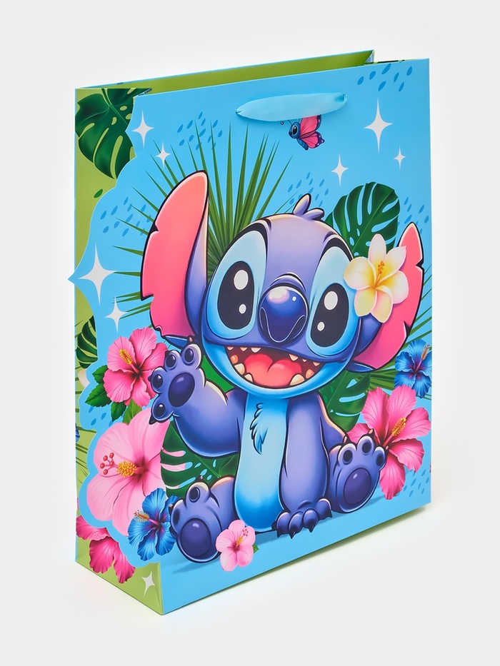 Пакет подарочный «Привет», 31×11.5×40 см