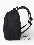 Рюкзак, водонепроницаемое дно, 2 отделения, 3 кармана, 31×14.5×45 см, чёрный  (артикул 10961135)  большой выбор товаров оптом и в розницу по низким ценам с доставкой