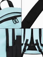 Рюкзак, водонепроницаемое дно, 2 отделения, 3 кармана, 31×14.5×45 см, голубой  (артикул 10961138)  большой выбор товаров оптом и в розницу по низким ценам с доставкой