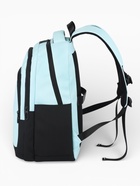 Рюкзак, водонепроницаемое дно, 2 отделения, 3 кармана, 31×14.5×45 см, голубой  (артикул 10961138)  большой выбор товаров оптом и в розницу по низким ценам с доставкой