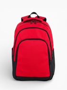 Рюкзак, водонепроницаемое дно, 2 отделения, 3 кармана, 31×14.5×45 см, красный  (артикул 10961139)  большой выбор товаров оптом и в розницу по низким ценам с доставкой