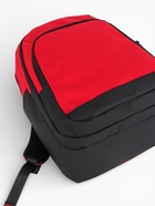 Рюкзак, водонепроницаемое дно, 2 отделения, 3 кармана, 31×14.5×45 см, красный  (артикул 10961139)  большой выбор товаров оптом и в розницу по низким ценам с доставкой