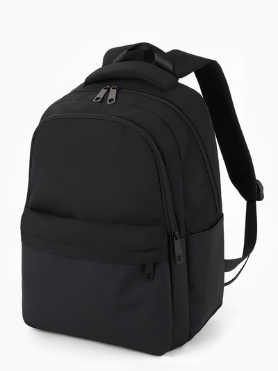 Рюкзак, водонепроницаемое дно, 2 отделения, 3 кармана, 27×14×39 см, чёрный