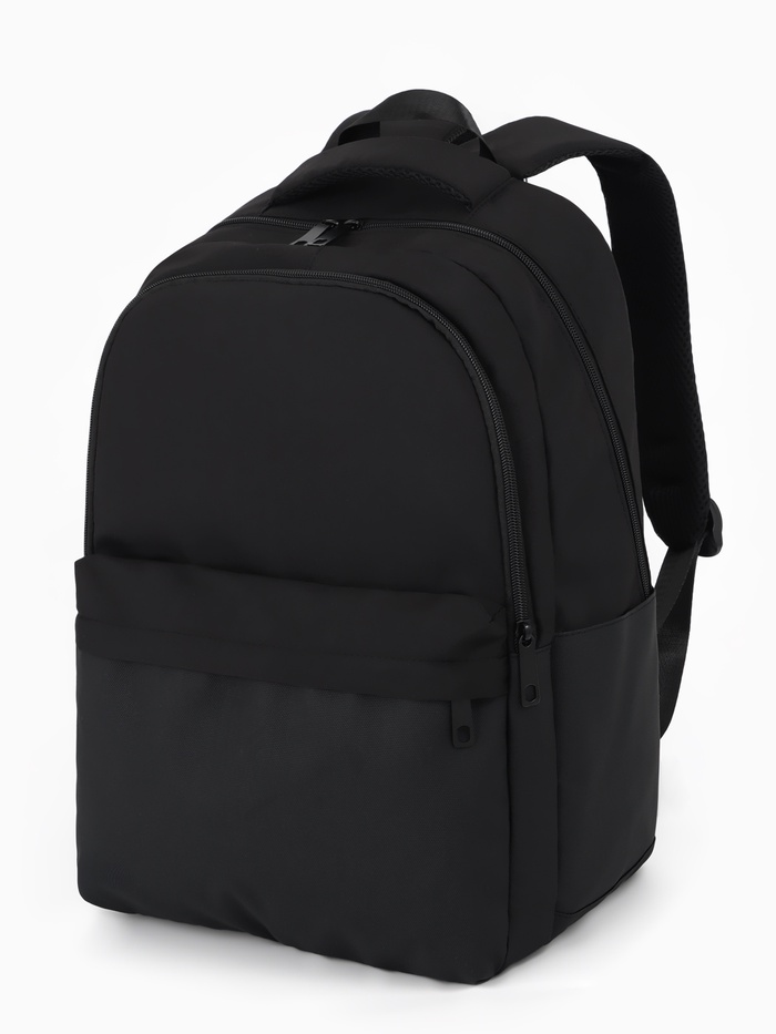 Рюкзак, водонепроницаемое дно, 2 отделения, 3 кармана, 31×15×45 см, чёрный - Фото 1