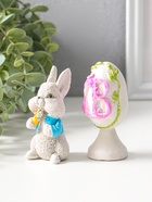 Набор фигурок пасхальных 2 шт. «ХВ на яйце», 11 см - Фото 4