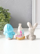 Набор фигурок пасхальных 3 шт. «Милые кролики», 6×5 см  (артикул 10982516)  большой выбор товаров оптом и в розницу по низким ценам с доставкой