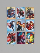 Наклейки для подарков «Супергерои», 42 штуки в коробке, 3 × 4 см - фото 121985504