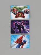 Наклейки для подарков «Супергерои», 42 штуки в коробке, 3 × 4 см - фото 121985505