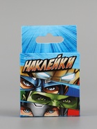 Наклейки для подарков «Супергерои», 42 штуки в коробке, 3 × 4 см - фото 121985508