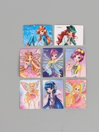 Наклейки для подарков WINX, 42 штуки в коробке. 3 х 4 см - фото 121985513