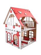 Кукольный домик «Машенька», 16 элементов, декор и мебель в комплекте - Фото 2