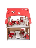 Кукольный домик «Машенька», 16 элементов, декор и мебель в комплекте - Фото 3