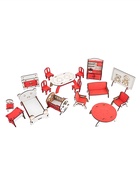 Кукольный домик «Машенька», 16 элементов, декор и мебель в комплекте - Фото 5