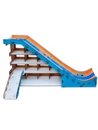 Парковка-трамплин, 12 ячеек, дорожные знаки в наборе 8 шт. - фото 121985528