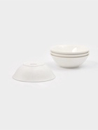 УЦЕНКА Набор тарелок Доляна White Label, 4 шт., 15×5 см, фарфор, белый - Фото 5