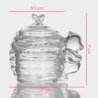 УЦЕНКА Баночка для меда и варенья «Медвежонок» 200 мл, 11.5×9.3 см - Фото 3