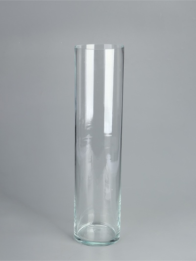 УЦЕНКА Ваза "Иберетта-1" 50х12см, 4,65л прозрачная