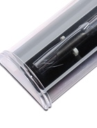 УЦЕНКА Ручка подарочная шариковая в пластиковом футляре автоматическая NEW Стиль серая - Фото 4