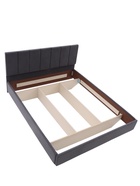 Кровать парящая «Альба», спальное место 1600×2000 мм, велюр, цвет графит  (артикул 10984755)  большой выбор товаров оптом и в розницу по низким ценам с доставкой