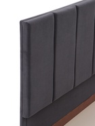 Кровать парящая «Альба», спальное место 1600×2000 мм, велюр, цвет графит  (артикул 10984755)  большой выбор товаров оптом и в розницу по низким ценам с доставкой