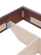 Кровать парящая «Альба», спальное место 1600×2000 мм, велюр, цвет серый  (артикул 10984756)  большой выбор товаров оптом и в розницу по низким ценам с доставкой