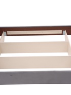 Кровать парящая «Альба», спальное место 1600×2000 мм, велюр, цвет серый  (артикул 10984756)  большой выбор товаров оптом и в розницу по низким ценам с доставкой