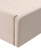 Кровать парящая «Альба», спальное место 1600×2000 мм, велюр, цвет бежевый  (артикул 10984757)  большой выбор товаров оптом и в розницу по низким ценам с доставкой