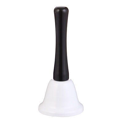УЦЕНКА Колокольчик настольный, белый, 12.5×5.2 см