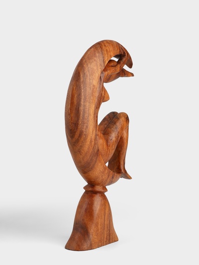 Сувенир «Девушка на луне», 20×6×40 см, дерево суар