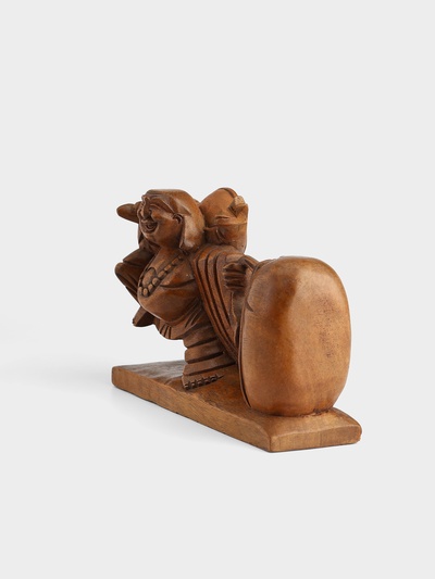 Сувенир «Хотэй с сумкой», 20×6×13 см, дерево суар