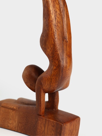 Абстракция «Гимнастика», 11×4×20 см, дерево суар