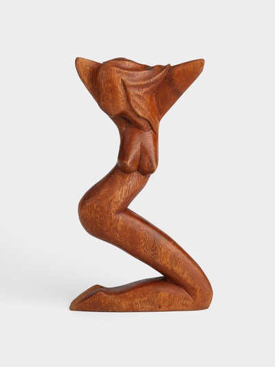 Абстракция «Красота», 14×4×25 см, дерево суар