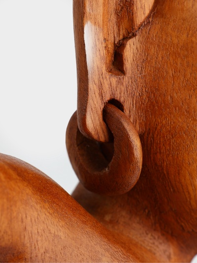Абстракция «Мыслитель», 25×6×28 см, дерево суар