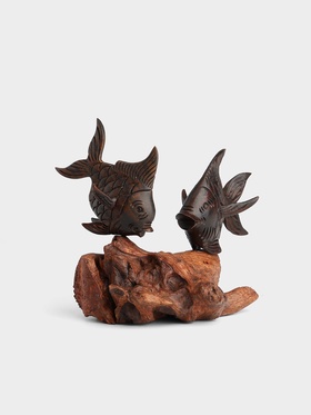 Сувенир «Рыбки», 16×10×14 см, дерево суар