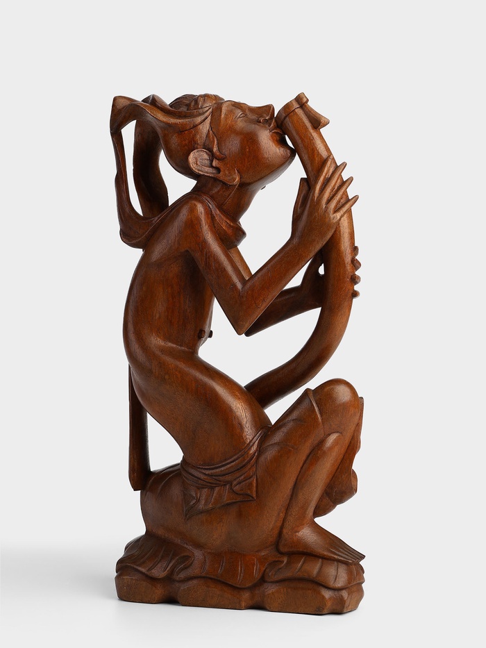 Сувенир «Уличный музыкант» , 20×10×40 см, дерево суар - Фото 1