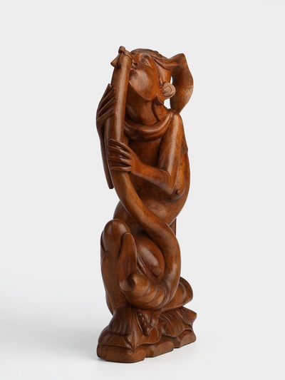Сувенир «Уличный музыкант», 20×10×40 см, дерево суар