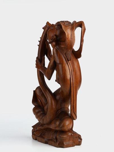 Сувенир «Уличный музыкант», 20×10×40 см, дерево суар