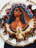 Панно «Вождь», 30×5×60 см  (артикул 10800062)  большой выбор товаров оптом и в розницу по низким ценам с доставкой