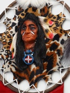 Панно «Вождь», 30×5×60 см  (артикул 10800064)  большой выбор товаров оптом и в розницу по низким ценам с доставкой