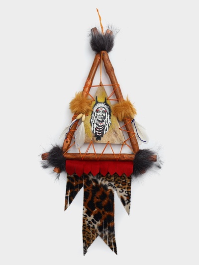 Панно «Вождь», 30×3×60 см