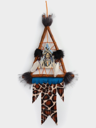 Панно «Вождь», 30×3×60 см