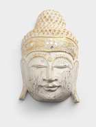 Сувенир «Голова Будды», 40 см, дерево, белый  (артикул 10897441)  большой выбор товаров оптом и в розницу по низким ценам с доставкой
