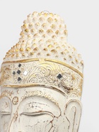 Сувенир «Голова Будды», 40 см, дерево, белый  (артикул 10897441)  большой выбор товаров оптом и в розницу по низким ценам с доставкой