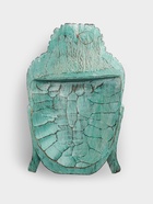 Сувенир «Голова Будды», 40 см, дерево, бирюзовый  (артикул 10897442)  большой выбор товаров оптом и в розницу по низким ценам с доставкой