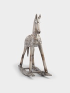 Сувенир интерьерный «Лошадка-качалка», 83×23×77 см, дерево, белый антик - Фото 3