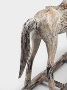 Сувенир интерьерный «Лошадка-качалка», 83×23×77 см, дерево, белый антик - Фото 8